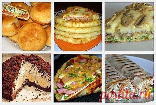 6 САМЫХ ПОПУЛЯРНЫХ РЕЦЕПТОВ НА СКОРУЮ РУКУ