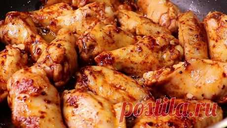 Очень вкусный рецепт куриных крылышек, понравится всем