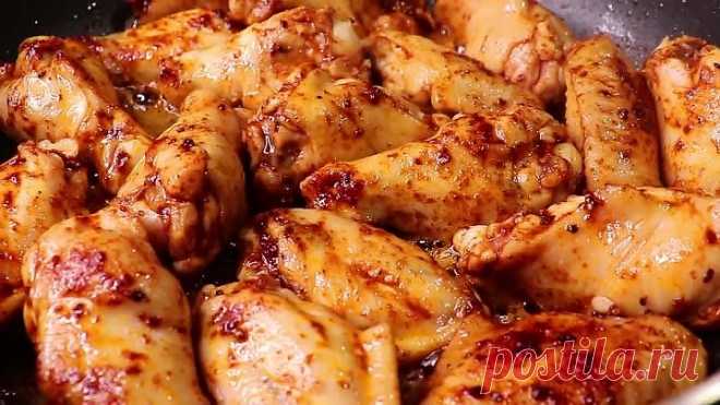 Очень вкусный рецепт куриных крылышек, понравится всем