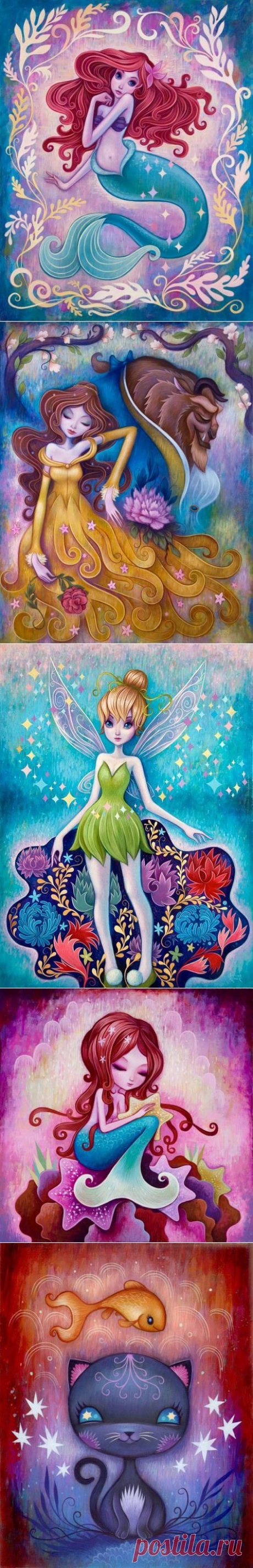 Иллюстрации Jeremiah Ketner / Декупаж / Картинки для декупажа