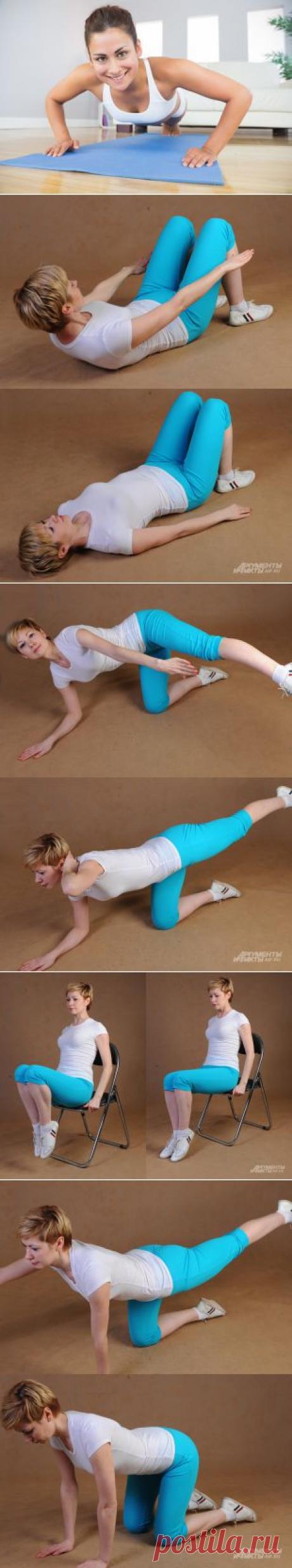 Подкачаем пресс? Тренировка унисекс для мышц живота | Будьте здоровы!