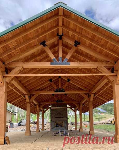 The Thick Timber Toledo Wood Pavilions | Forever Redwood