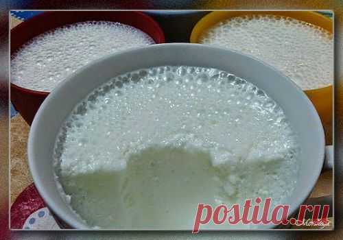 Молочный десерт