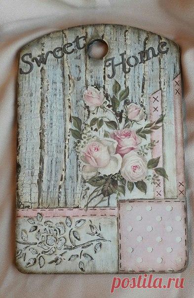 Ну вот закончила вчерашнюю работу по вебинару, немного поработав кистью - смотрите результат....