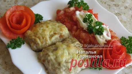 Куриные котлетки &quot;Квадратики&quot; – рецепт с фото от Лиги Кулинаров, пошаговый рецепт