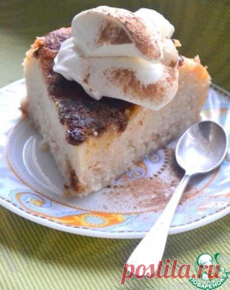 Манник на сыворотке с яблоком и изюмом – кулинарный рецепт