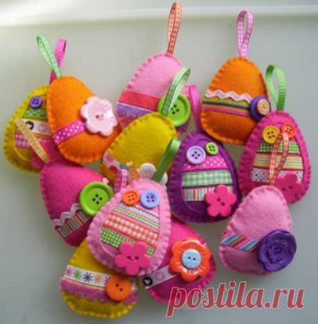 Поделки к Пасхе своими руками: для детей, из макарон, бумаги, фетра