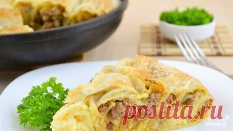 МЯСНОЙ РУЛЕТ ИЗ ЛАВАША