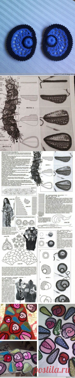 Розы макинтош" от китайской мастерицы. Крючок.