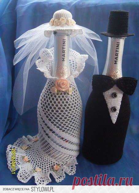 Молодая пара на бутылки на Stylowi.pl