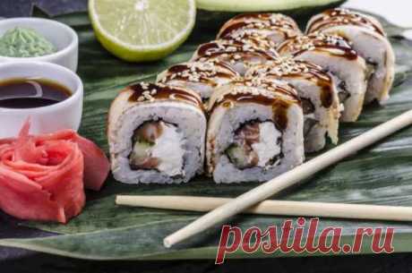 Роллы «Канада» — 2 самых вкусных рецепта в домашних условиях — Домашняя кулинария