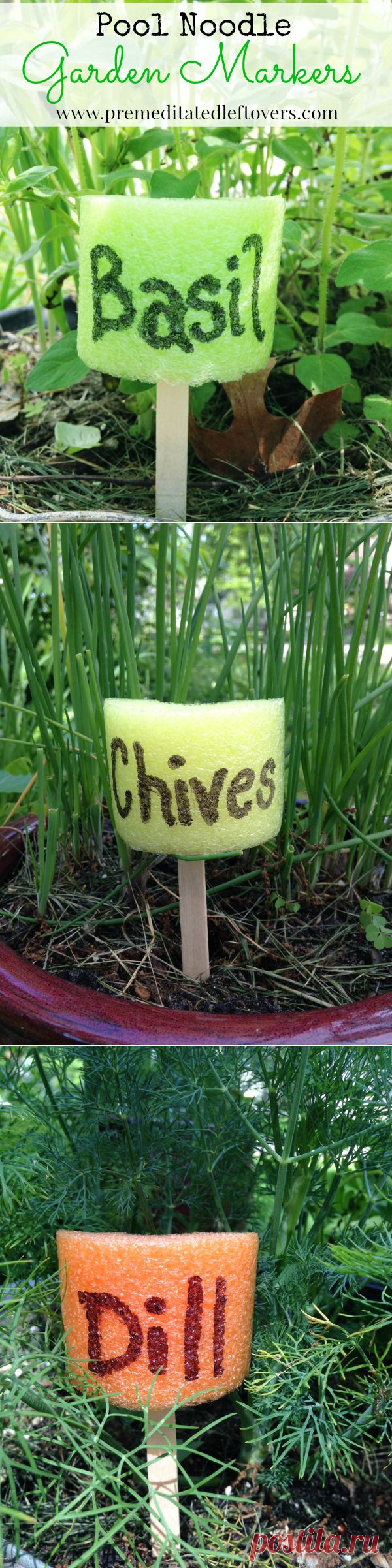 DIY Pool Noodle Garden Markers
Grab these supplies and give these pool noodle garden markers a try. They are a great way to organize your plants and help the little ones get in on the harvesting process too!
