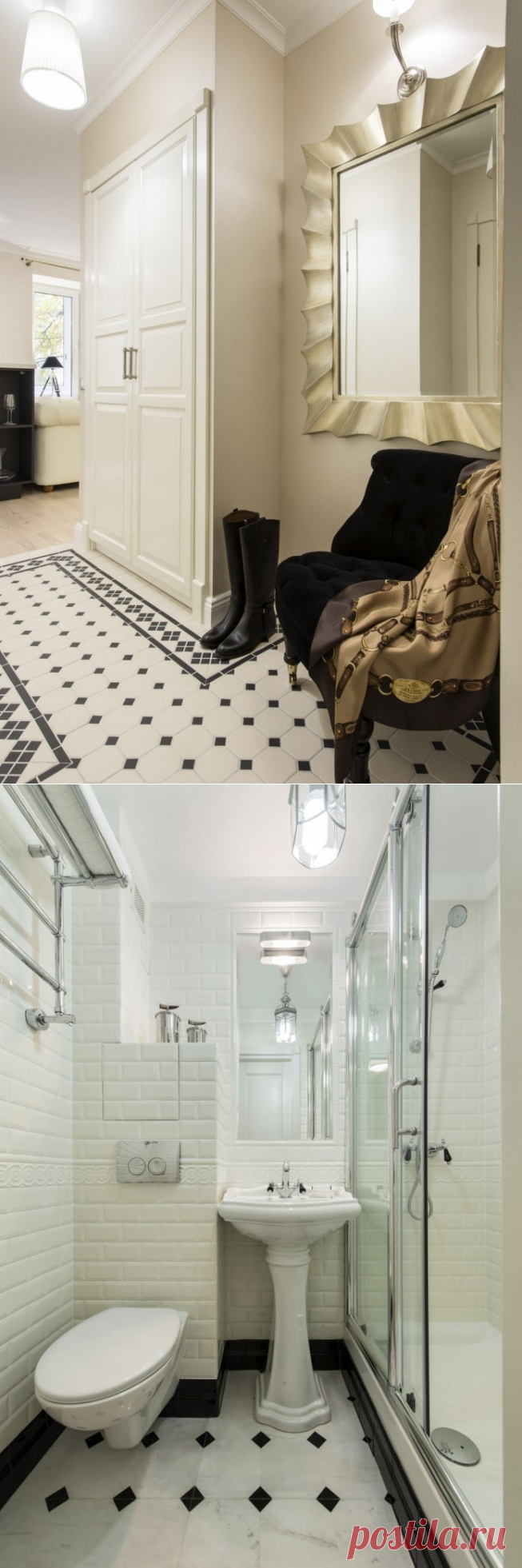 Арт-деко в интерьере однокомнатной квартиры 29 кв. м - Дизайн интерьеров | Идеи вашего дома | Lodgers