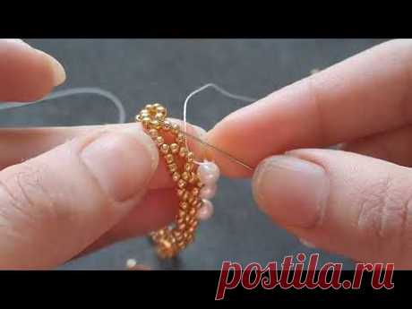 Beaded Bracelet Tutorial Beautiful Jewelry HandMade/Bracelet Making/How to Make Bracelet at Home/DIY