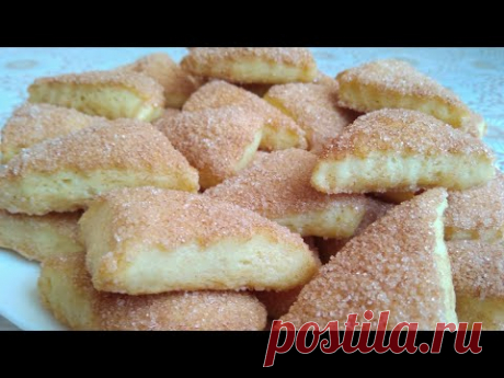 ПРИГОТОВЯТ ДАЖЕ ДЕТИ Вкусное ПЕЧЕНЬЕ НА КЕФИРЕ 🥛😋// Tasty kefir cookies