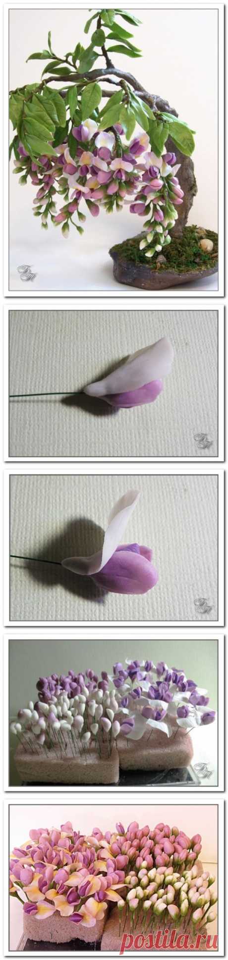 Мастер-класс &quot;Бонсай глициния&quot; | star-hobby.net