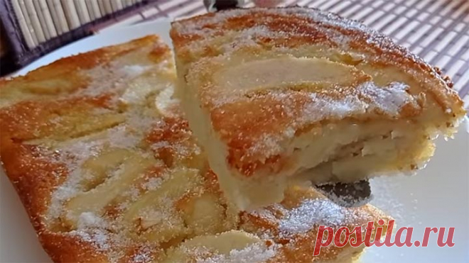 Смешайте в блендере, вылейте в форму и получите нежный йогуртовый пирог с яблоком – В Курсе Жизни