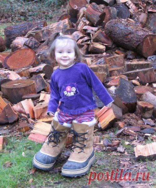 маленькая в больших сапогах
