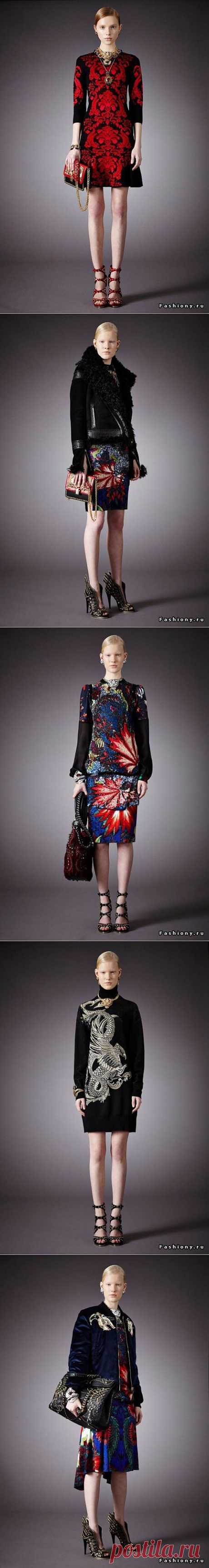 (+1) тема - Roberto Cavalli pre-fall 2014 | Мода