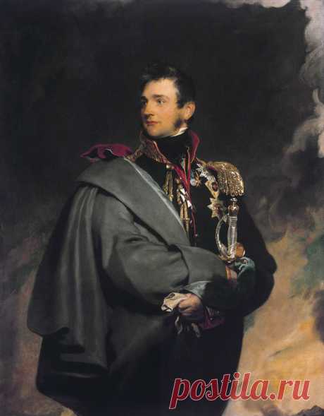 Сэр Томас Лоуренс (Thomas Lawrence),1769-1830.  Князь Михаил Семенович Воронцов (1782-1856)