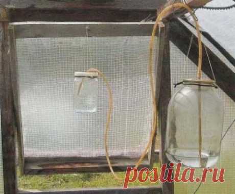 Механизм проветривания в теплице - Садоводка