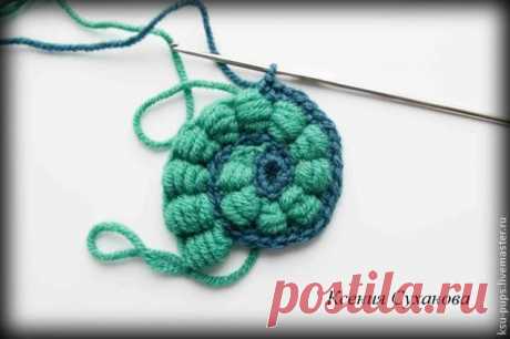 Мастер-класс: жакет в технике фриформ. Часть 2. Продолжаем вязать элементы - Ярмарка Мастеров - ручная работа, handmade