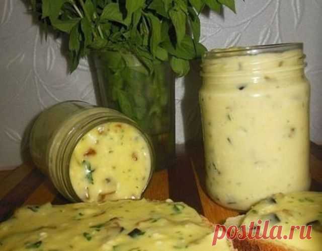 Домашний плавленый сыр с шампиньонами - нереальная вкуснятина