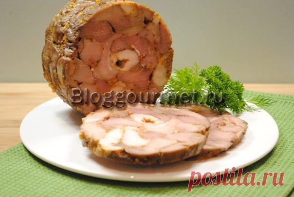 Ветчина в ветчиннице: рецепт