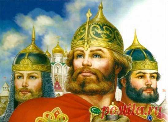 ПОЧЕМУ МУЖЧИНЫ НА РУСИ БЫЛИ ТАКИМИ МОГУЧИМИ? 
На Руси все мужчины считались воинами, эта традиция шла ещё со времён эпохи так называемой «военной демократии». Были, конечно, и специально подготовленные витязи, которые посвящали всю свою жизнь войне, но владели военными навыками все юноши и взрослые мужчины, будь то горожане, землепашцы, охотники. 
Надо помнить, что взросление в ту пору происходило быстрее, мужчина в 14-16 лет считался вполне взрослым и мог начать самостоятельную жизнь, женить