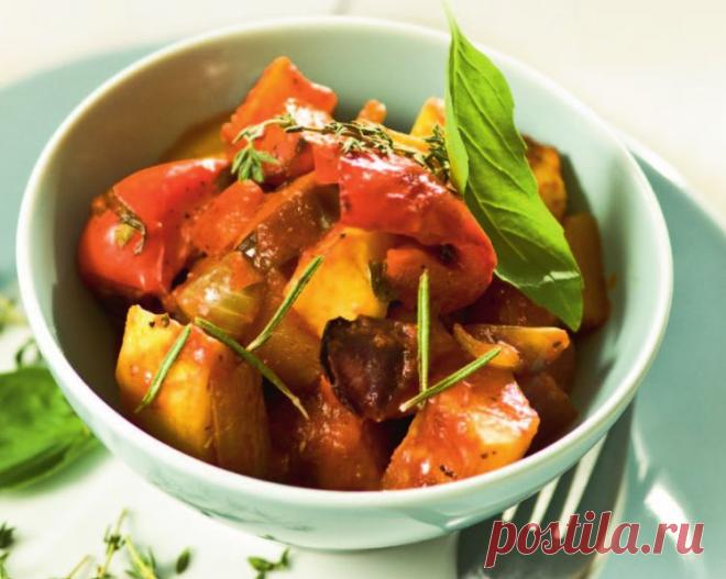 Пряная овощная запеканка