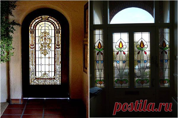 (+1) тема - Витражи – красочный и стильный интерьер | МОЯ КВАРТИРА