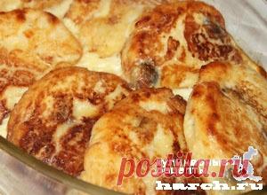 Сырники, запеченные в сливочном соусе | Фоторецепт с подробным описанием от Харч.ру