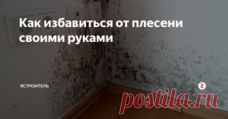 Как избавиться от плесени своими руками Появление плесени на стенах, потолках и других конструкциях внутри помещений является довольно распространённой проблемой. При этом снижается не только внешний эстетический вид помещения, но и появляется опасность для здоровья человека.
