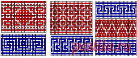 Учимся вязать узор «Ленивый жаккард» | Журнал Ярмарки Мастеров