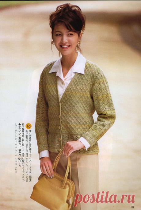 Японский журнал с замечательными вязаными моделями для прохладной погоды | Сундучок с подарками | Яндекс Дзен