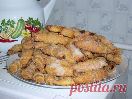 Самые вкусные рецепты: Рассыпчатые творожные рогалики