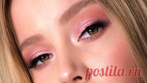 kristinaivanovamakeup | НЕЖНЫЙ МАКИЯЖ В РОЗОВЫХ ОТТЕНКАХ / МАКИЯЖ ГЛАЗ ПОШАГОВО