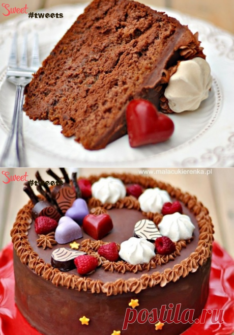 Шоколадно-апельсиновый торт | Sweet Twittes