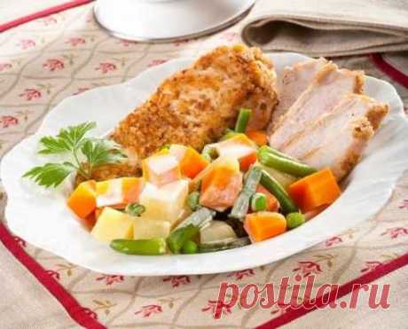Овощи со сливочным соусом: рецепт очень вкусного гарнира — БЛИНЧИК
