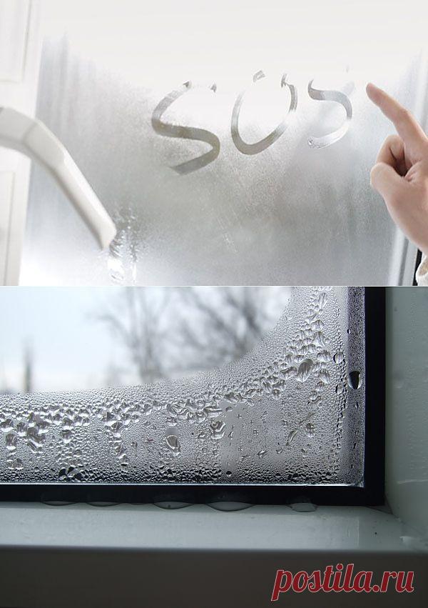 Почему потеют и текут окна? Причины образования конденсата и методики решения проблемы | Самоделкино