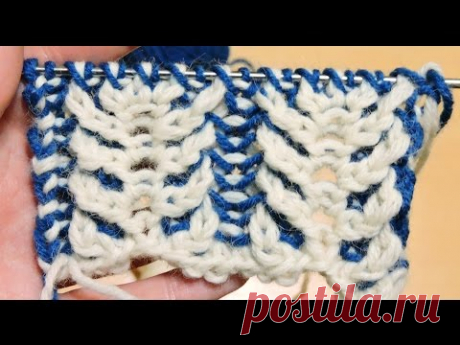 Узоры спицами в технике бриош - Modnoe Vyazanie ru.com