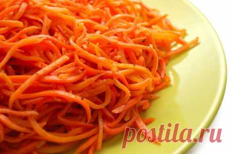 Морковь по-корейски: тонкости приготовления