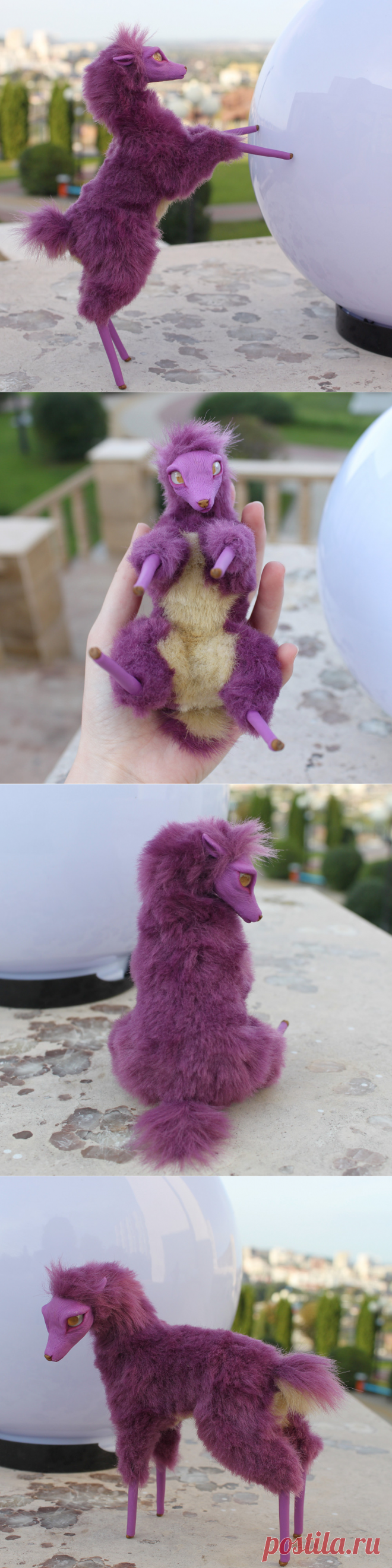Купить авторскую игрушку Фэнтезийная олениха от бренда crow toys | Mellroot
