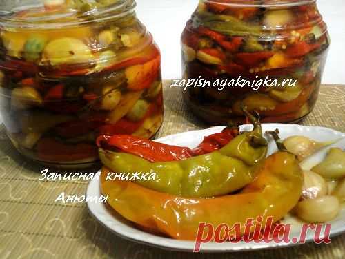 Горький перец на зиму рецепт | Записная книжка рецептов Анюты