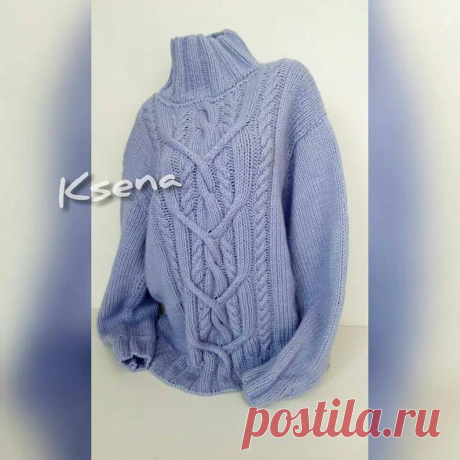 Men's knitted sweater Mans aran pullover Fisherman sweater | Etsy