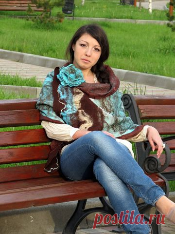 Авторский войлок  Арины Сидык.