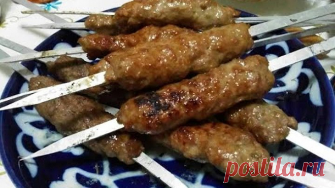 Гиждуванский шашлык / Молотый шашлык /Как приготовить самый вкуный шашлык