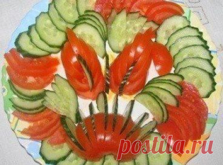 Вкусные кулинарные рецепты
Как красиво подать овощи к столу




•••в продолжении ещё