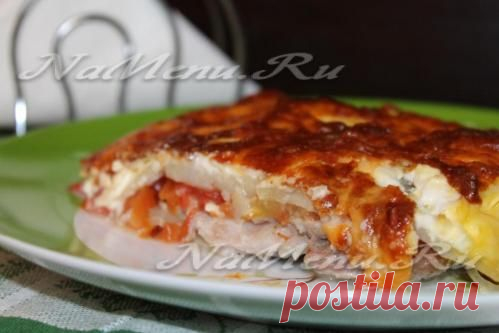 Мясо по-французски с картошкой в духовке, рецепт с фото