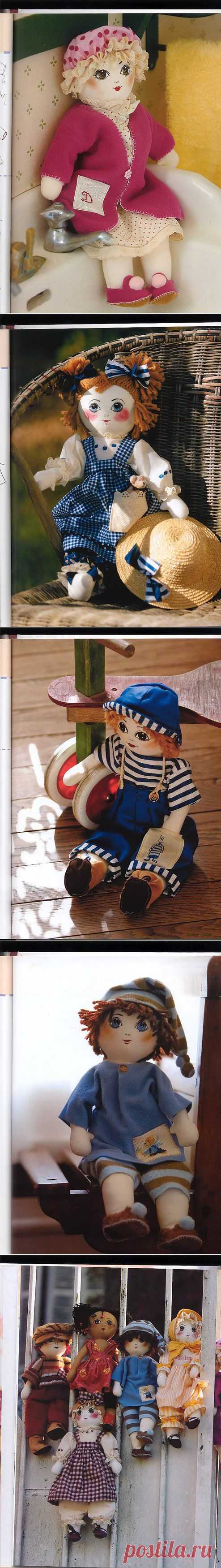 Куклы примитивы - выкройки.